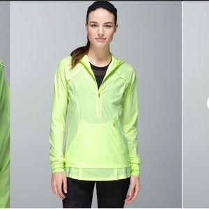 Lululemon Lightened up Pullover clear mint size 10